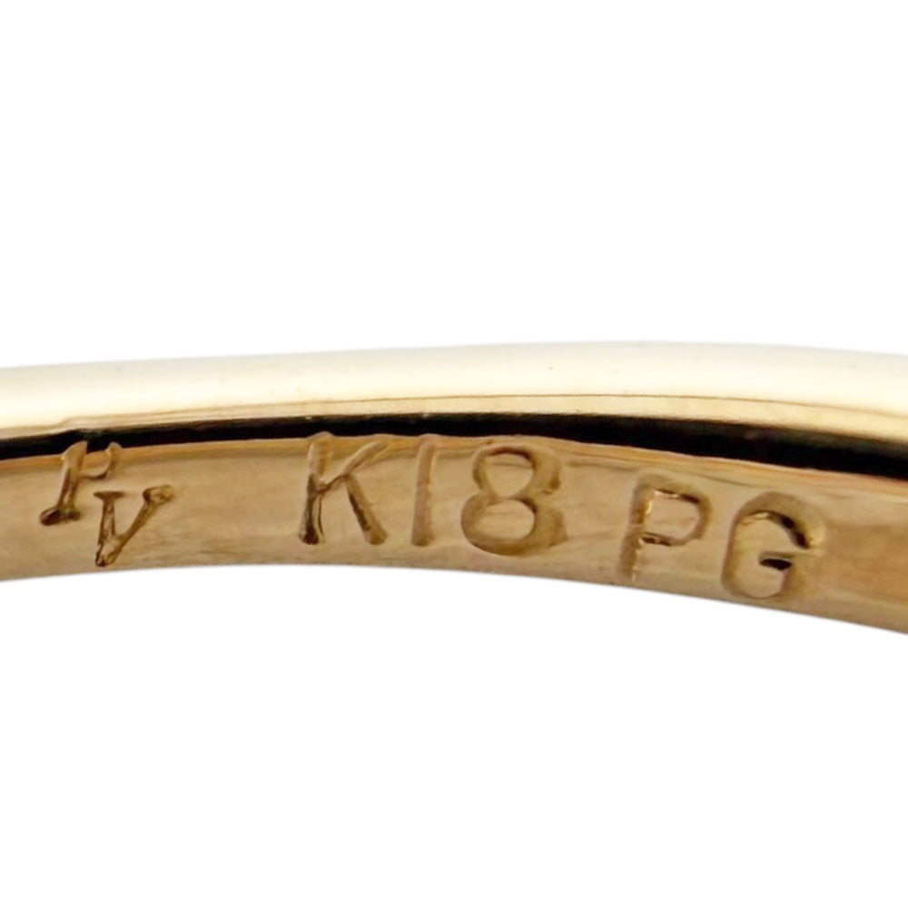 10kビンテージゴールドリング　9号　お値下げ不可 Ponte Vecchio ポンテヴェキオ リング 指輪 9号 18金 K18ピンク