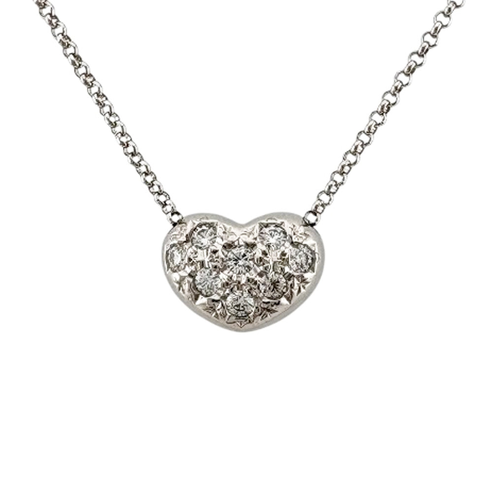 TASAKI タサキ ネックレス 18金 K18ホワイトゴールド ダイヤモンド