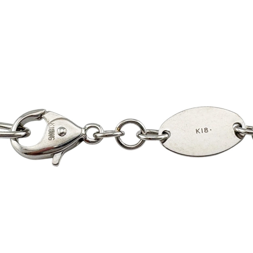 MIKIMOTO ミキモト モールスコード ネックレス 18金 K18ホワイト