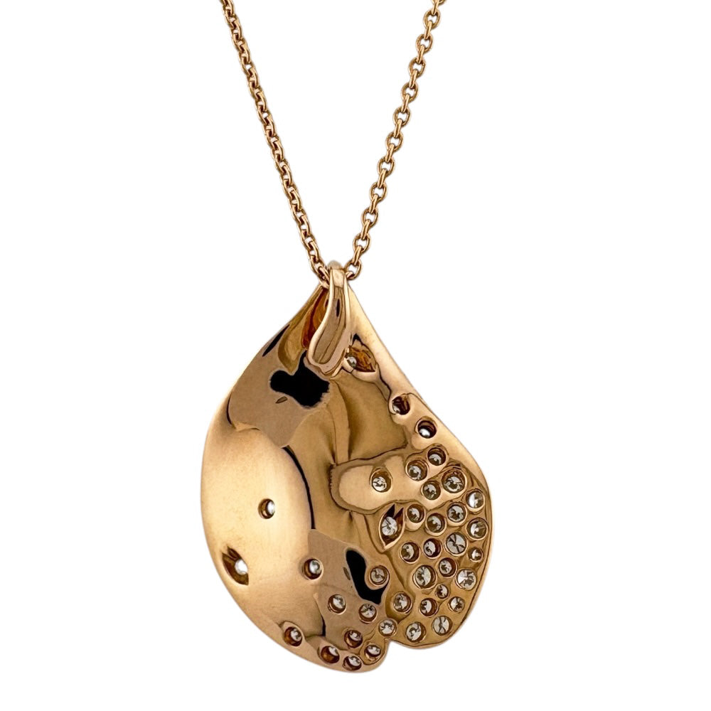 MIKIMOTO ミキモト ネックレス 18金 K18ピンクゴールド ダイヤモンド