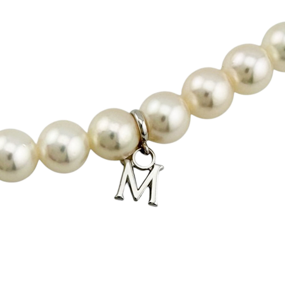 MIKIMOTO ミキモト ネックレス 18金 K18ホワイトゴールド パール