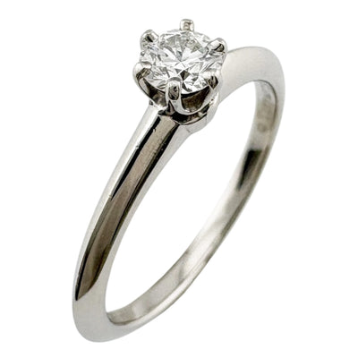 TIFFANY&Co. ティファニー ソリティア リング 指輪 9号 Pt950プラチナ