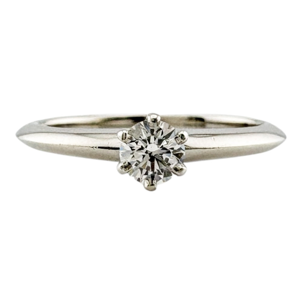 TIFFANY&Co. ティファニー ソリティア リング 指輪 9号 Pt950プラチナ