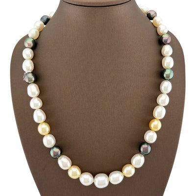 MIKIMOTO パール ネックレス　K18 MIKIMOTO Necklace 18K K18 White Gold Pearl Women's Used – 【公式