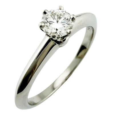 TIFFANY&Co. ティファニー ソリティア リング 指輪 10.5号 Pt950