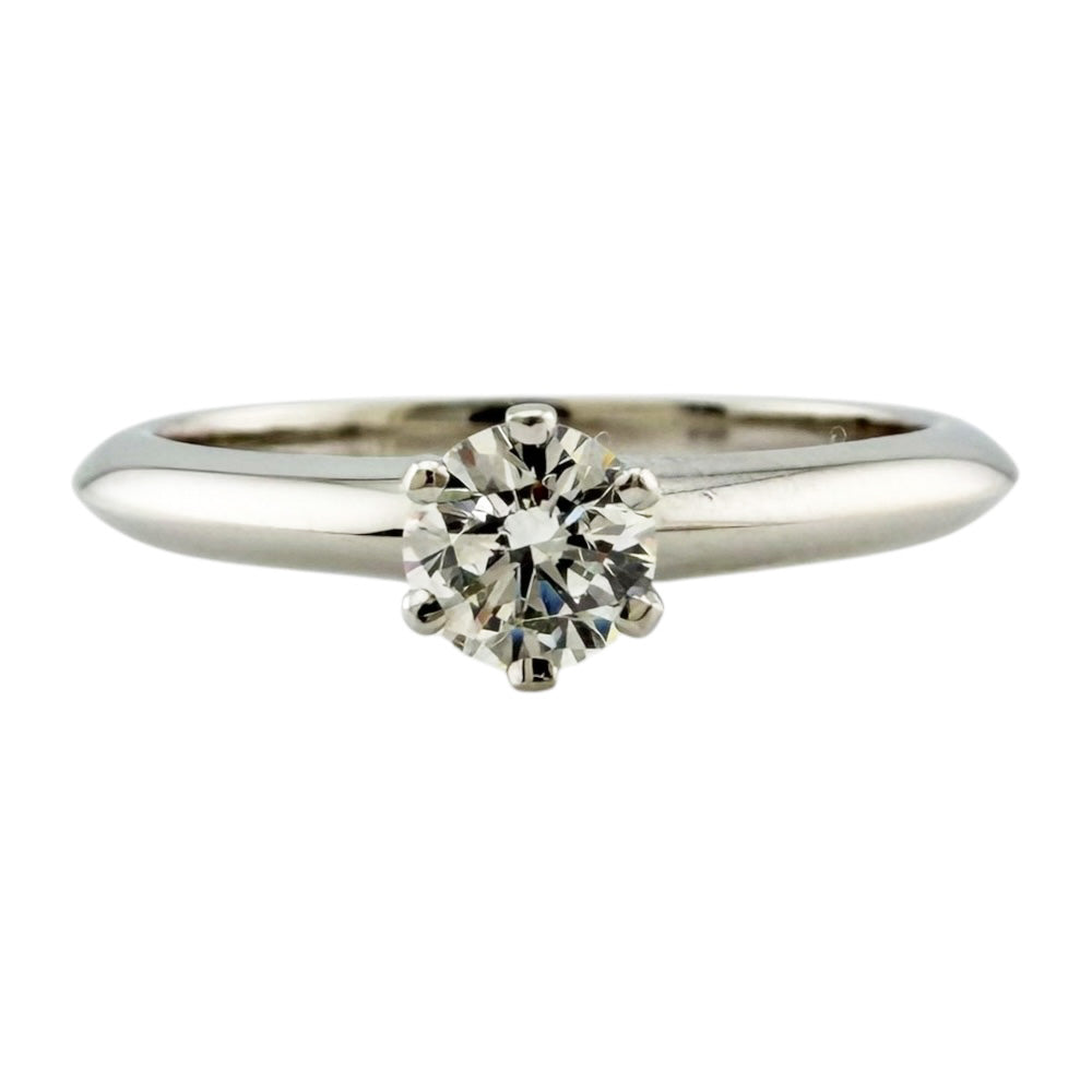 TIFFANY&Co. ティファニー ソリティア リング 指輪 10.5号 Pt950