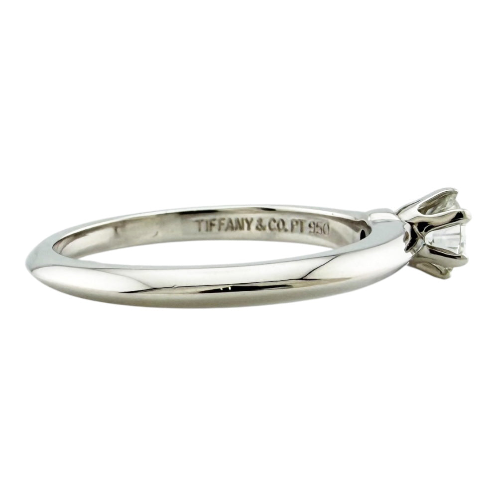 ティファニー　TIFFANY　PT950　10号　ソリティア　リング　良品 TIFFANY&Co. ティファニー ソリティア リング 指輪 10.5号 Pt950