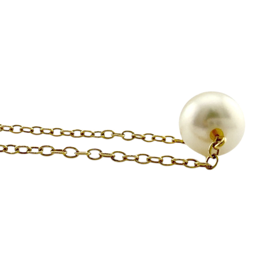 極美品✨　MIKIMOTO ミキモト　パール　ネックレス　ロゴ　刻印　1890 MIKIMOTO ミキモト ネックレス 18金 K18イエローゴールド パール