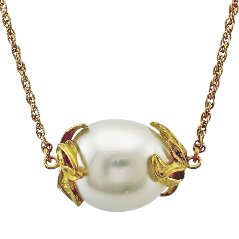 TASAKI タサキ ネックレス 18金 K18イエローゴールド パール