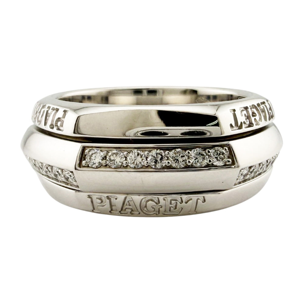 PIAGET ピアジェ ポセション リング 指輪 16.5号 18金 K18ホワイト