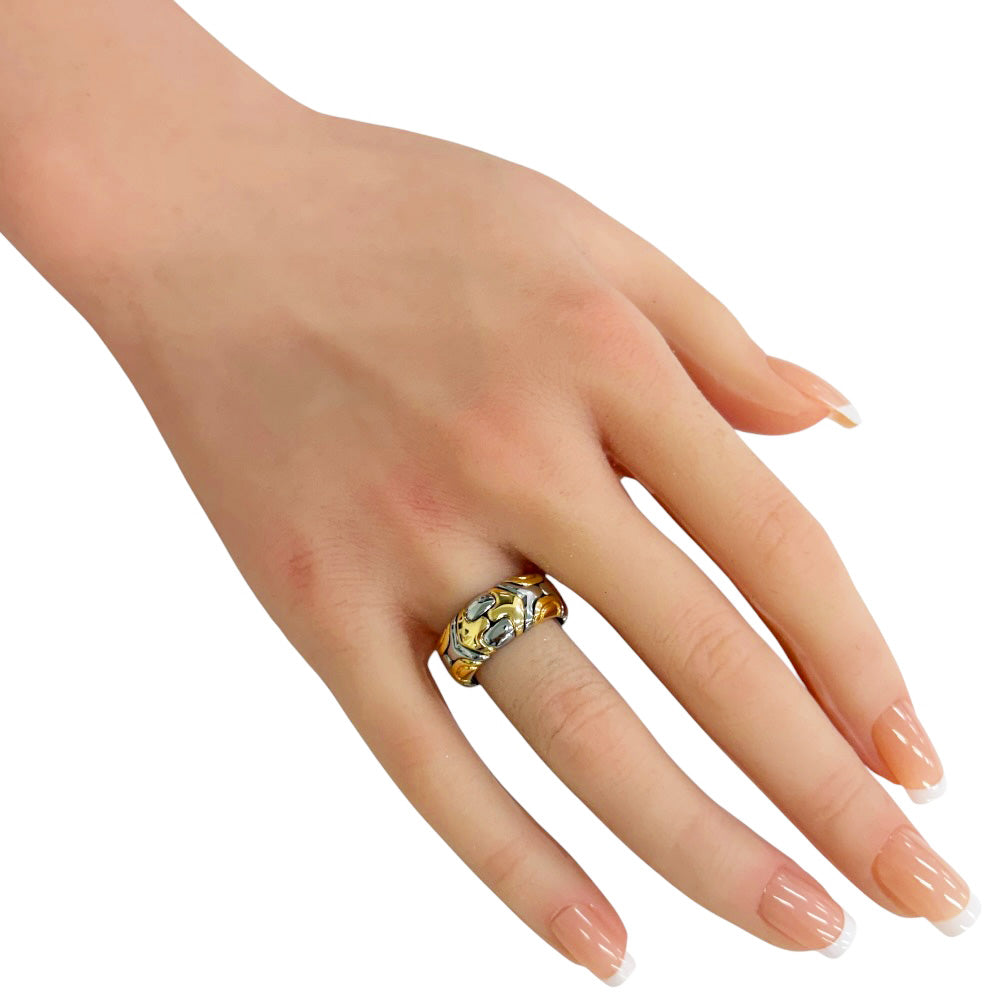 BVLGARI ブルガリ アルベアーレ リング・指輪 K18YG レディース BVLGARI ブルガリ アルベアーレ リング 指輪 13号 18金 K18イエロー