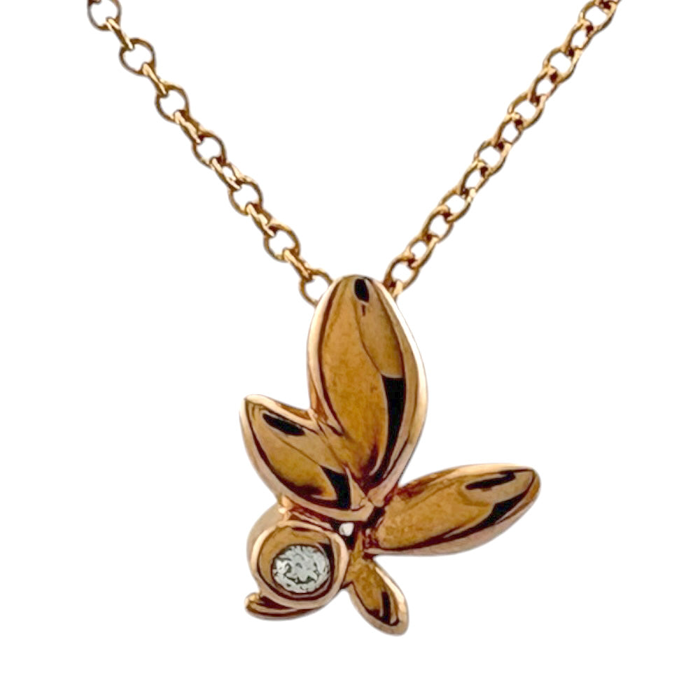 Tiffany & Co. オリーブリーフ ネックレス TIFFANY&Co. ティファニー オリーブリーフ ネックレス 18金 K18ピンク
