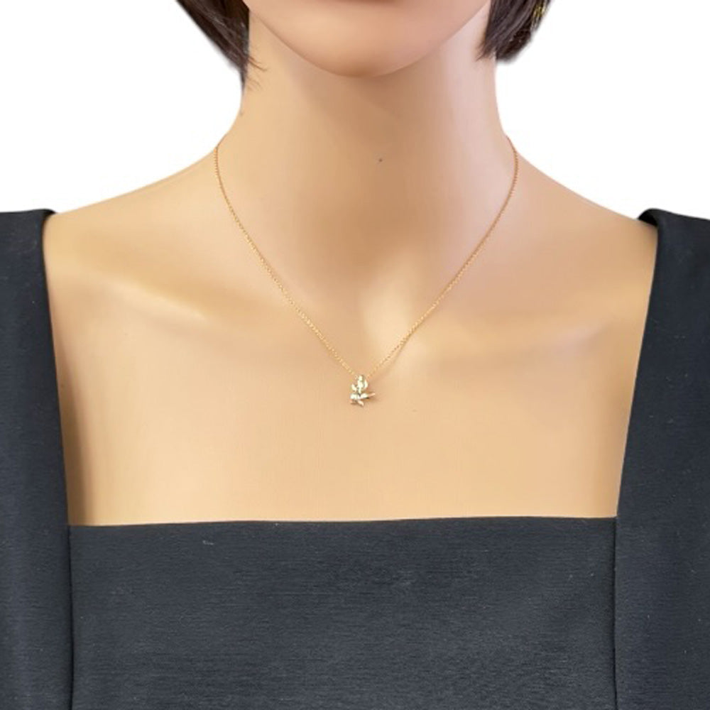 TIFFANY&Co. ティファニー オリーブリーフ ネックレス 18金 K18ピンク