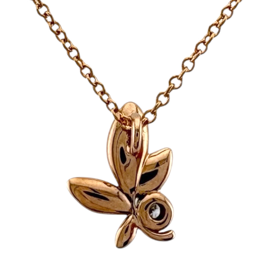 TIFFANY&Co. ティファニー オリーブリーフ ネックレス 18金 K18ピンク