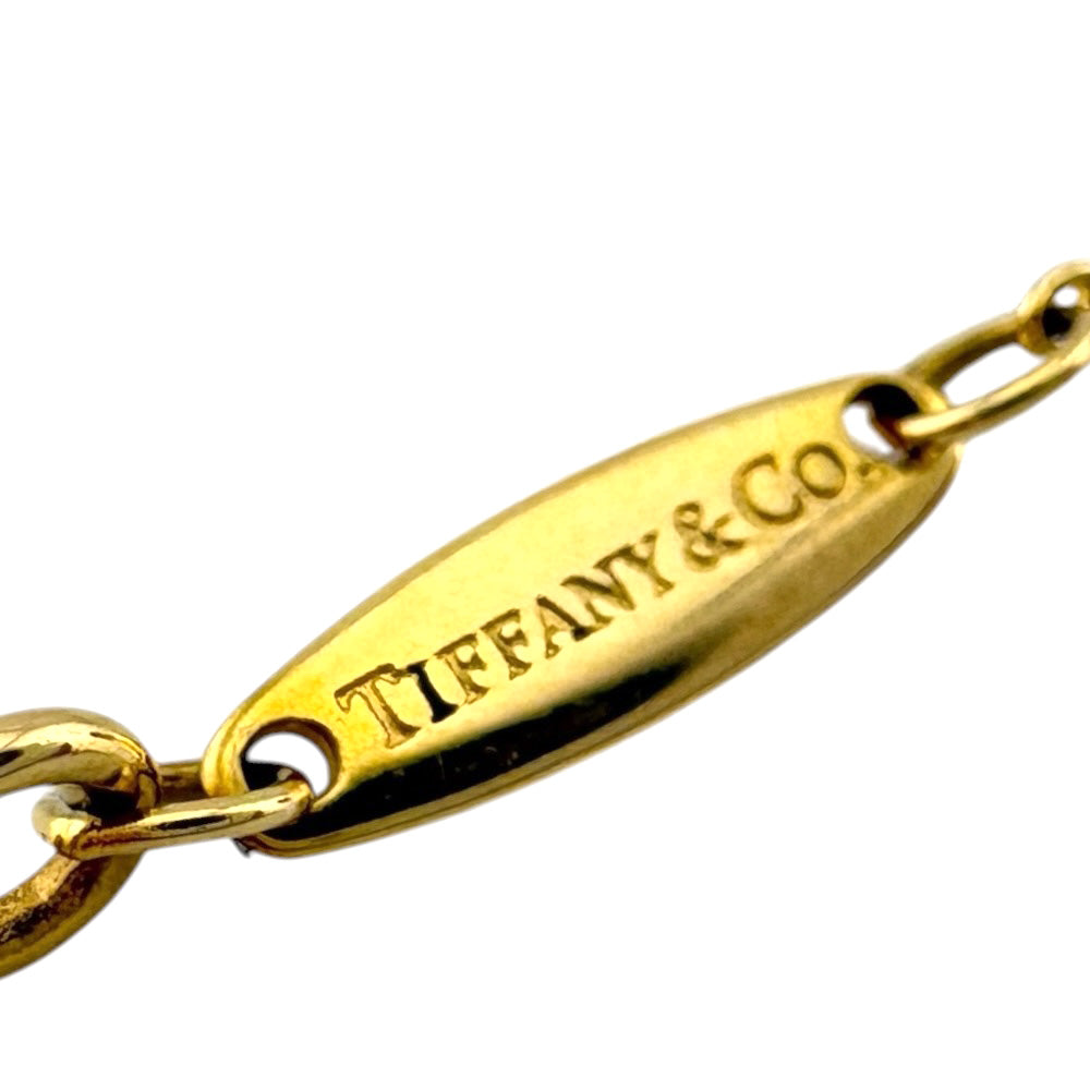 TIFFANY&Co. ティファニー バイザヤード 約0.05ct ネックレス 18金 K18