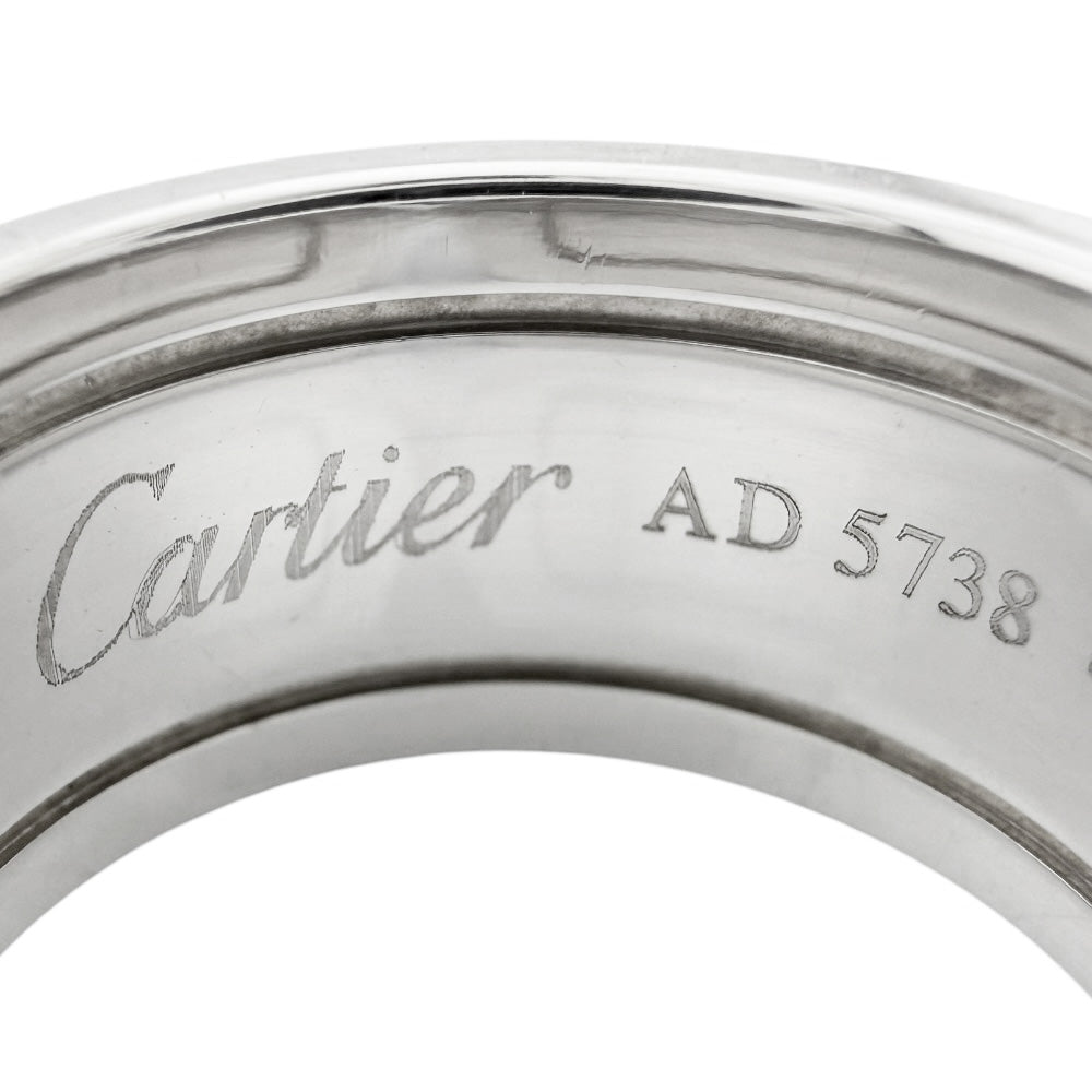 CARTIER カルティエ C2 リング 指輪 11号 18金 K18ホワイトゴールド