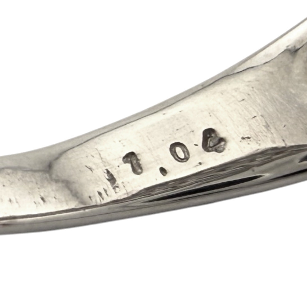 リング 指輪 12号 Pt900プラチナ ダイヤモンド レディース 中古