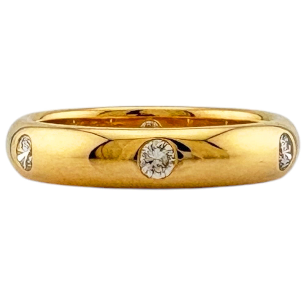 CARTIER カルティエ ステラ リング 指輪 8.5号 18金 K18イエロー
