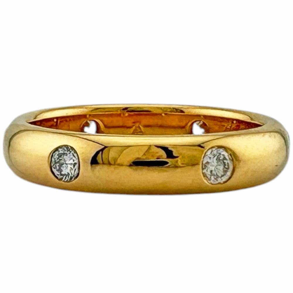 CARTIER カルティエ ステラ リング 指輪 8.5号 18金 K18イエロー