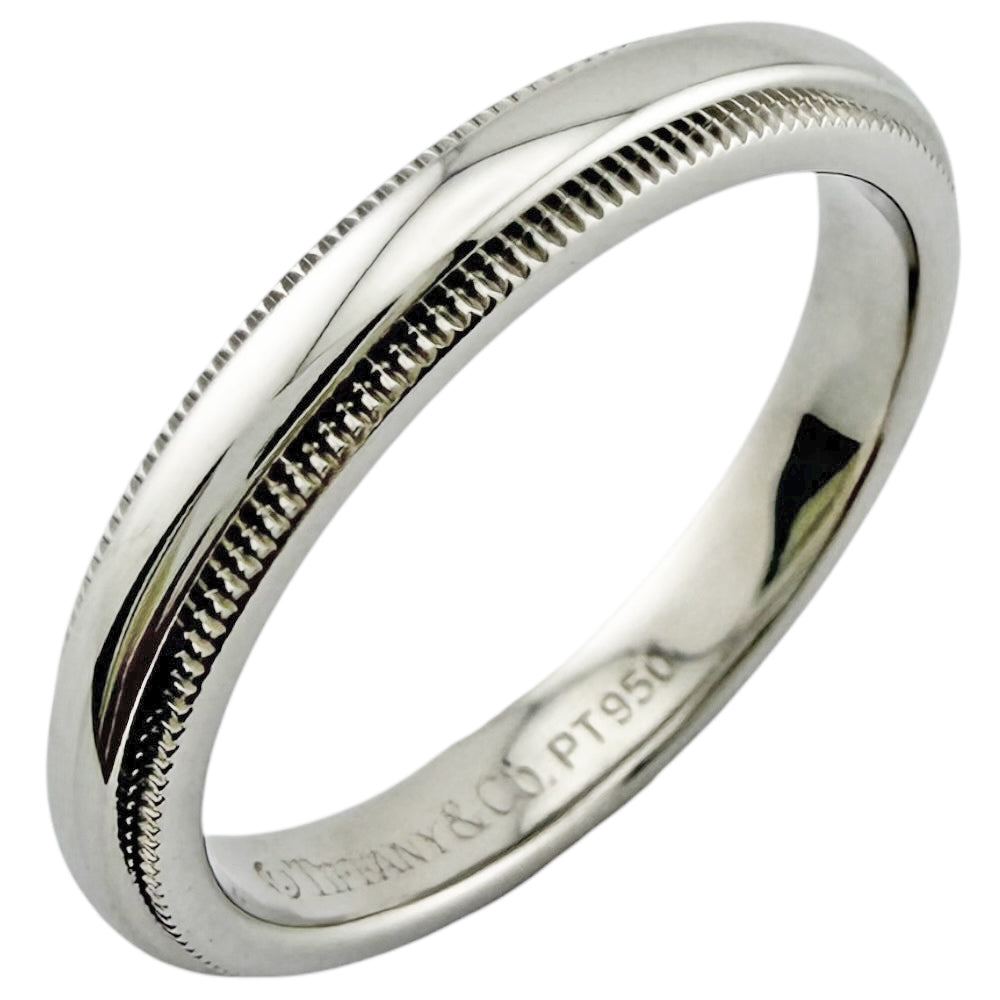 TIFFANY&Co. ティファニー ミルグレイン リング 指輪 11.5号 Pt950