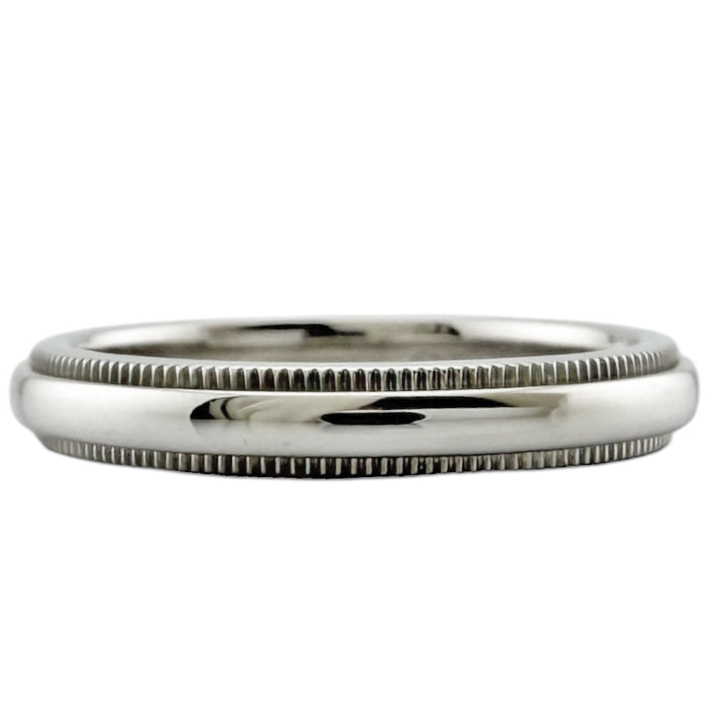 TIFFANY&Co. ティファニー ミルグレイン リング 指輪 11.5号 Pt950