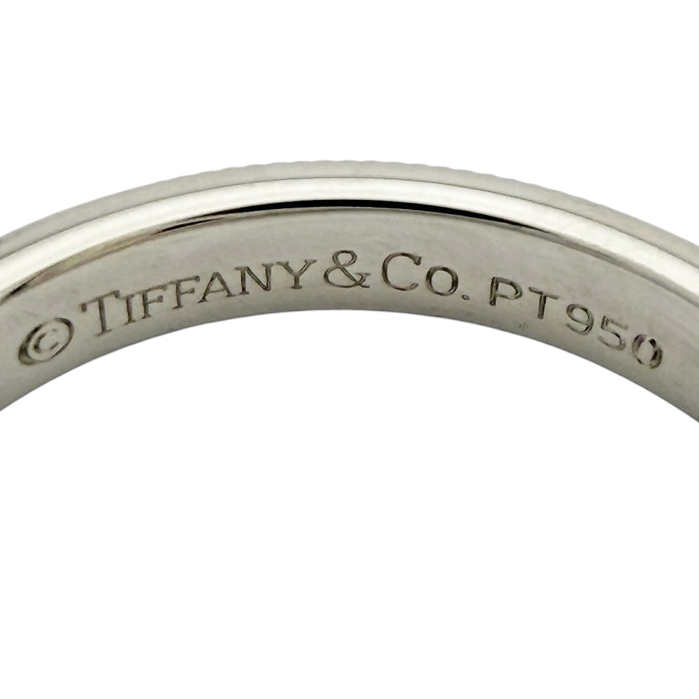 美品✨TIFFANY&Co. ミルグレイン リング 22号 pt950 プラチナ TIFFANY&Co. ティファニー ミルグレイン リング 指輪 11.5号 Pt950