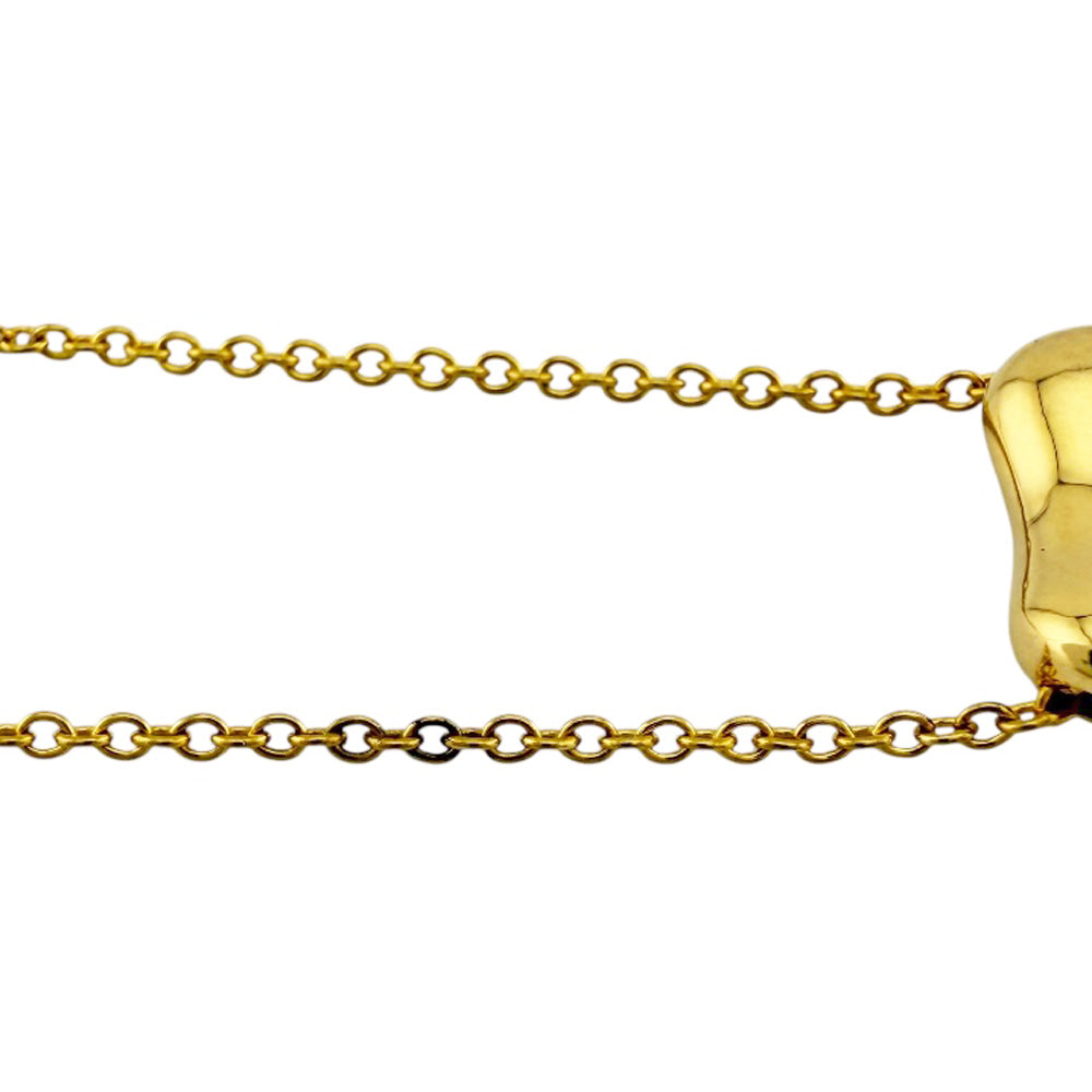 TIFFANY&Co. ティファニー ビーン ネックレス 18金 K18イエロー