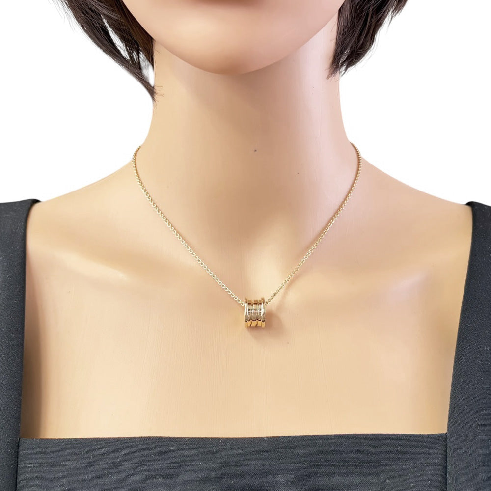 BVLGARI ブルガリ ビーゼロワン ネックレス 18金 K18イエローゴールド
