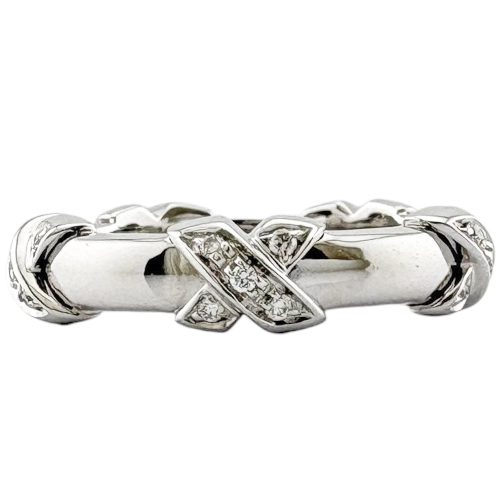 TIFFANY&Co. ティファニー シグネチャークロスX リング 指輪 9.5号 18