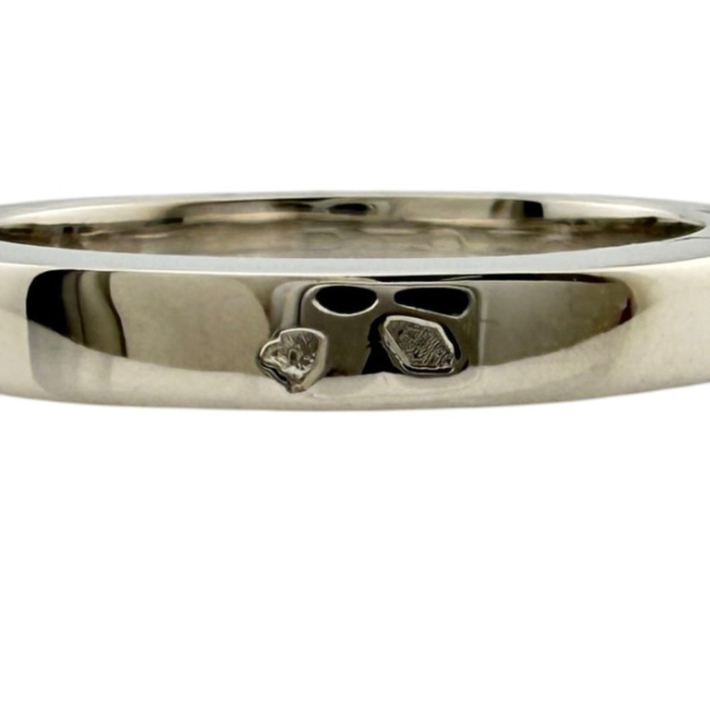 CHANEL Chanel Signature Ring Ring No. 14 Pt950 Platinum Women's