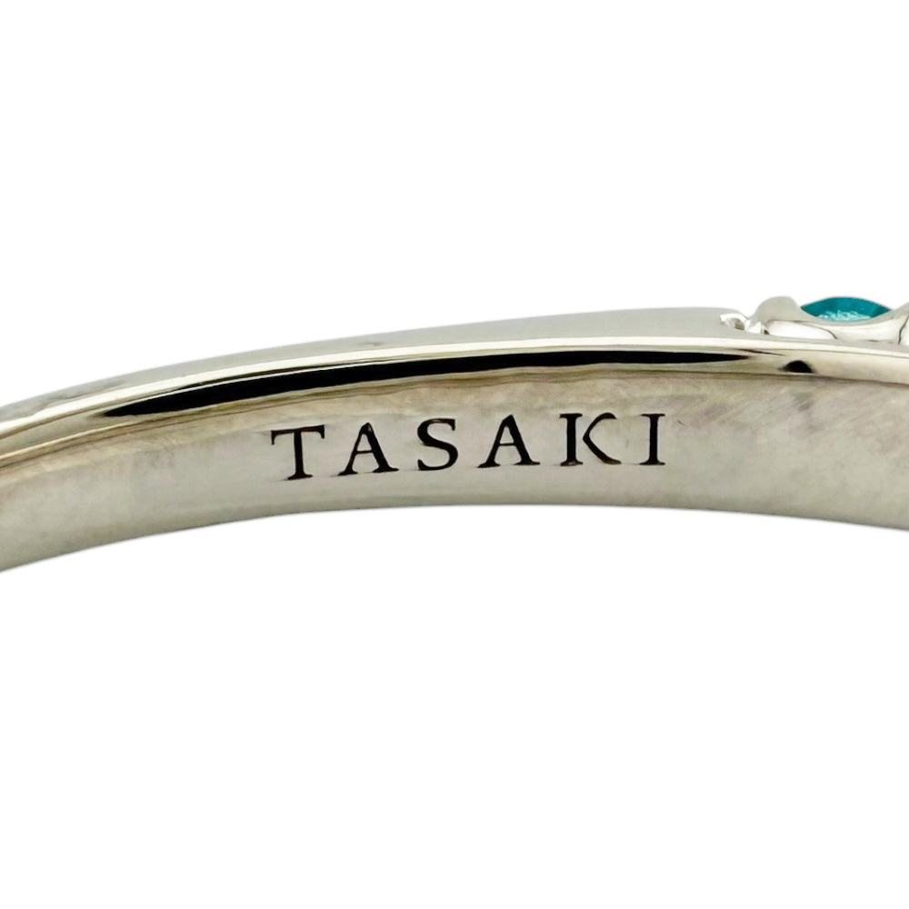 TASAKI タサキ リング 指輪 17号 Pt900プラチナ トルマリン レディース