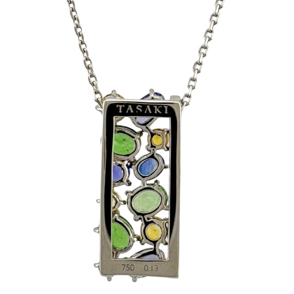 TASAKI タサキ ネックレス 18金 K18ホワイトゴールド ダイヤモンド