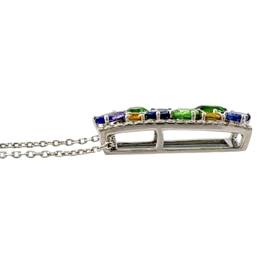 TASAKI タサキ ネックレス 18金 K18ホワイトゴールド ダイヤモンド