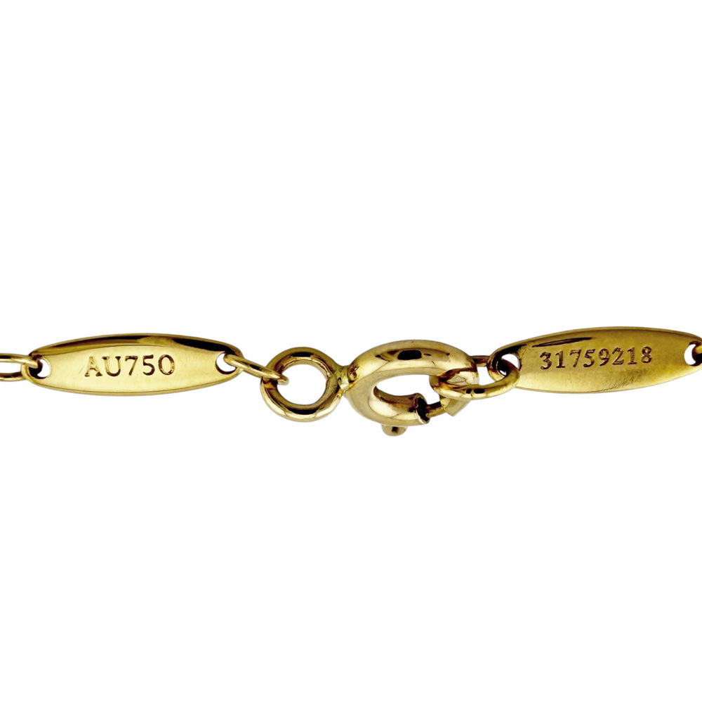 TIFFANY&Co. ティファニー バイザヤード ネックレス 18金 K18イエロー
