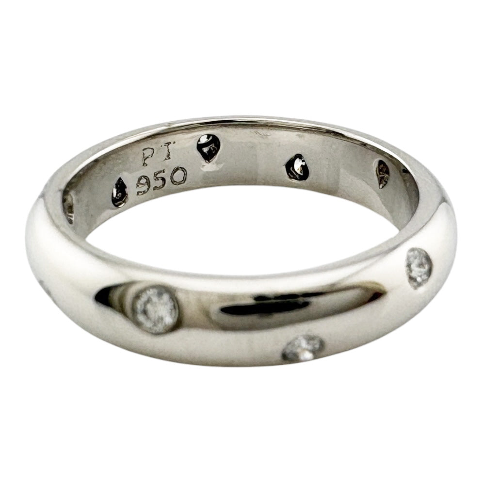 TIFFANY&Co. Tiffany Dots Ring Size 11.5 Pt950 Platinum Diamond