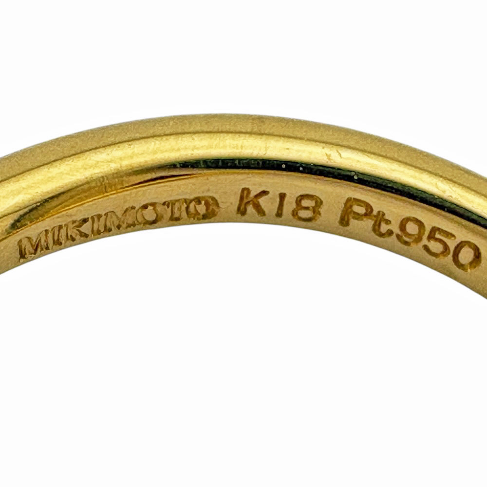 k18リング　中古　9号 MIKIMOTO ミキモト リング 指輪 9号 18金 K18ピンクゴールド