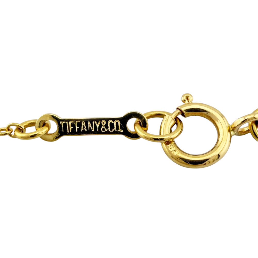 TIFFANY&Co. ティファニー ビーン ネックレス 18金 K18イエロー