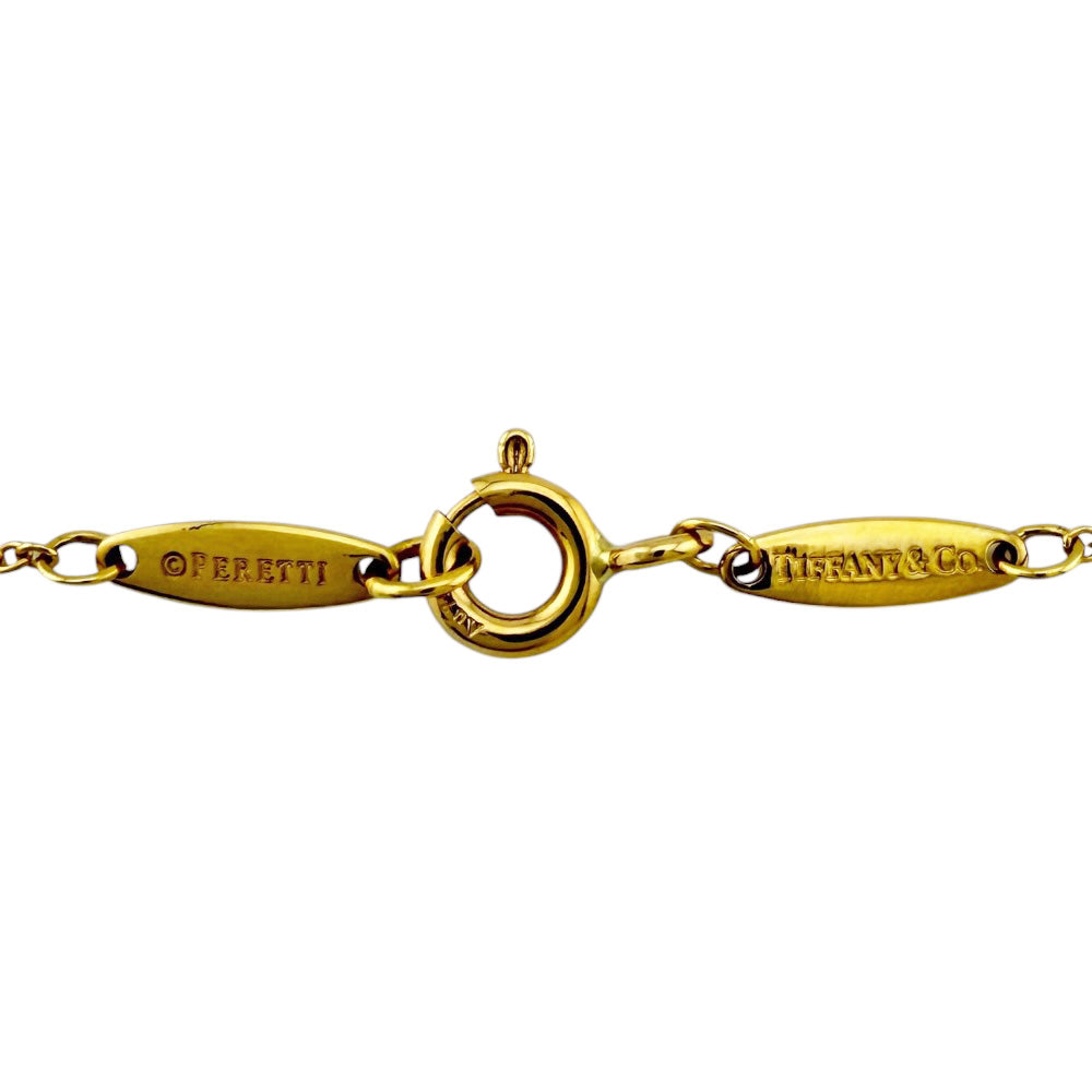 TIFFANY&Co. ティファニー バイザヤード 約0.12ct ネックレス 18金 K18