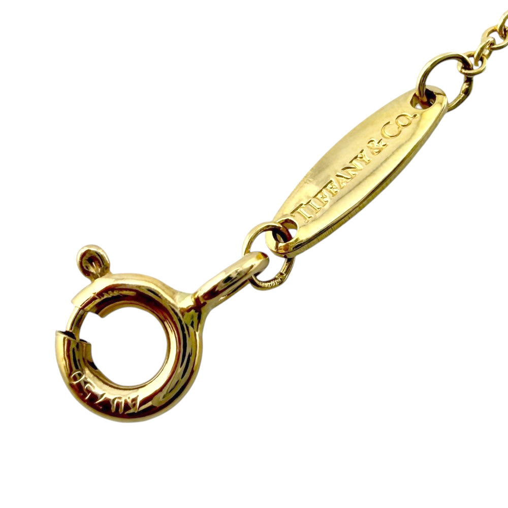 TIFFANY&Co. ティファニー バイザヤード 約0.08ct ネックレス 18金 K18