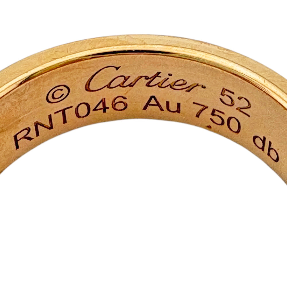 CARTIER カルティエ ラブ リング 指輪 12号 18金 K18ピンクゴールド