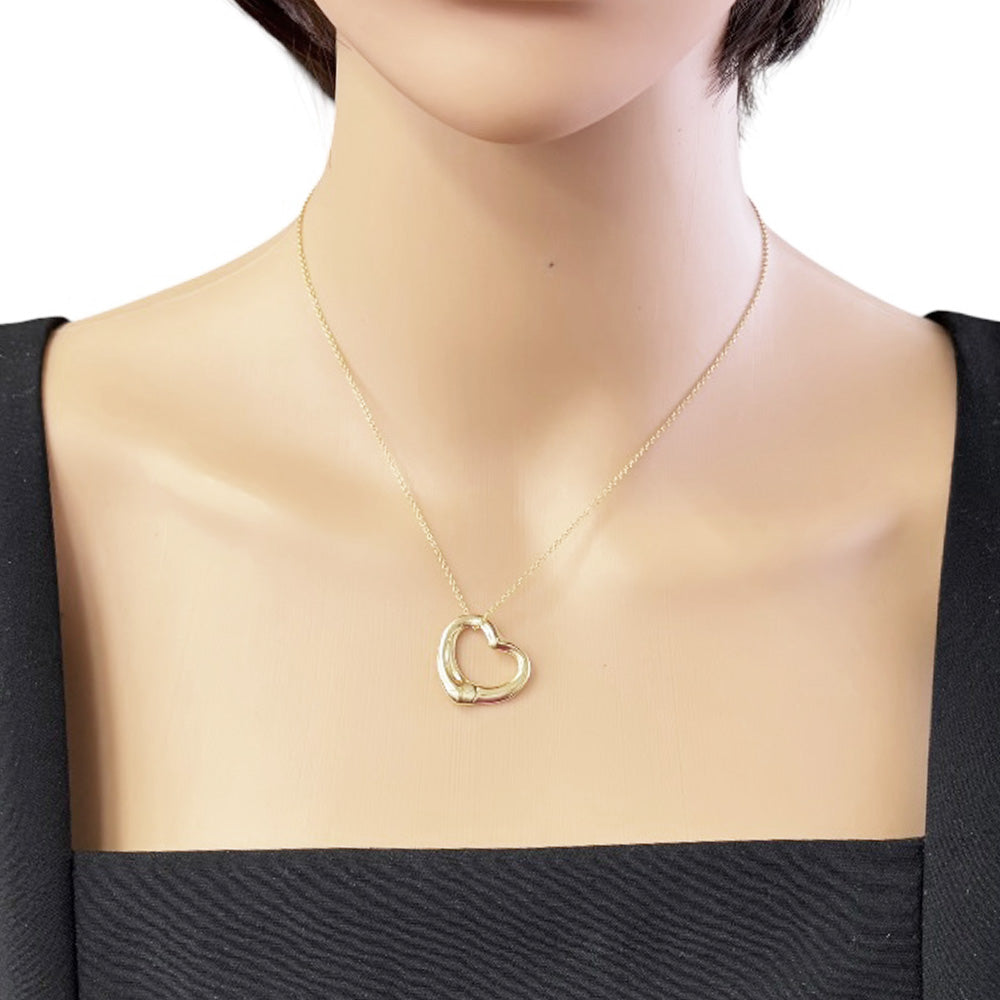 Tiffany&Co. ティファニー オープンハート 18金 ネックレス TIFFANY&Co. ティファニー オープンハート ネックレス 18金 K18