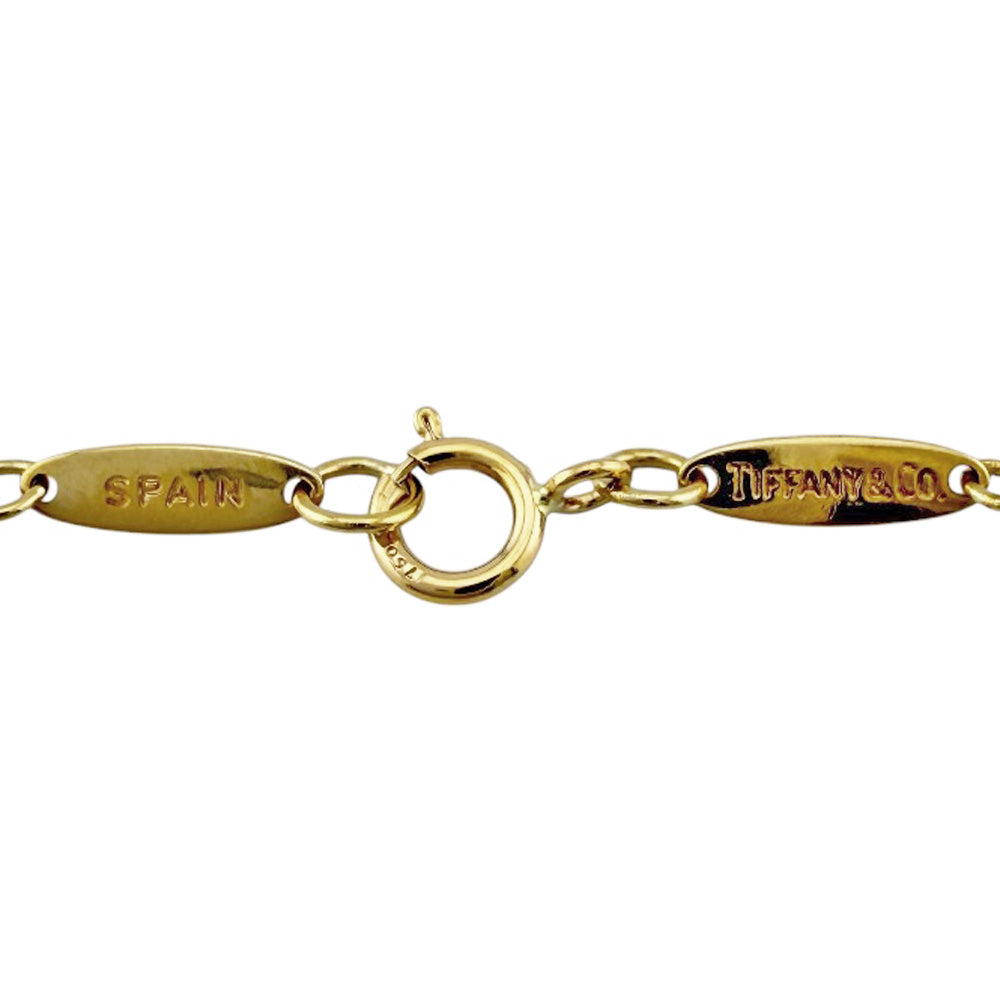 TIFFANY&Co. ティファニー オープンハート ネックレス 18金 K18