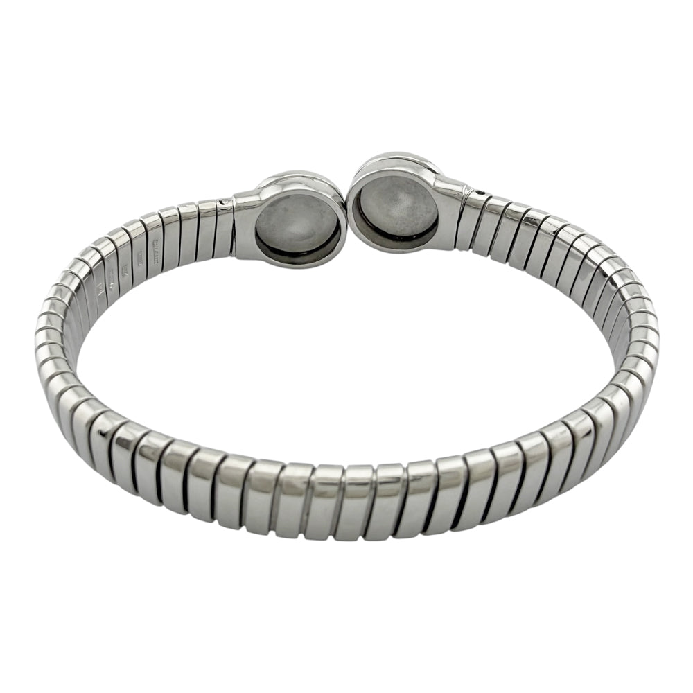 BVLGARI ブルガリ トゥボガス バングル ステンレススチール オニキス