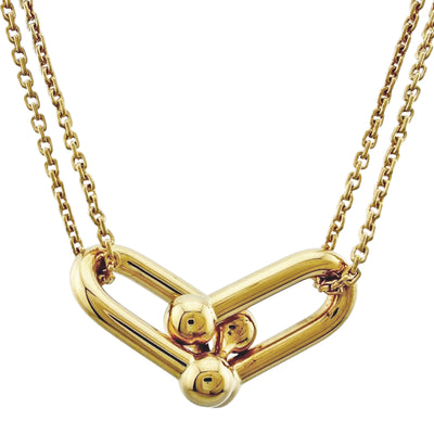TIFFANY&Co. ティファニー ハードウェア ダブル リンク ペンダント