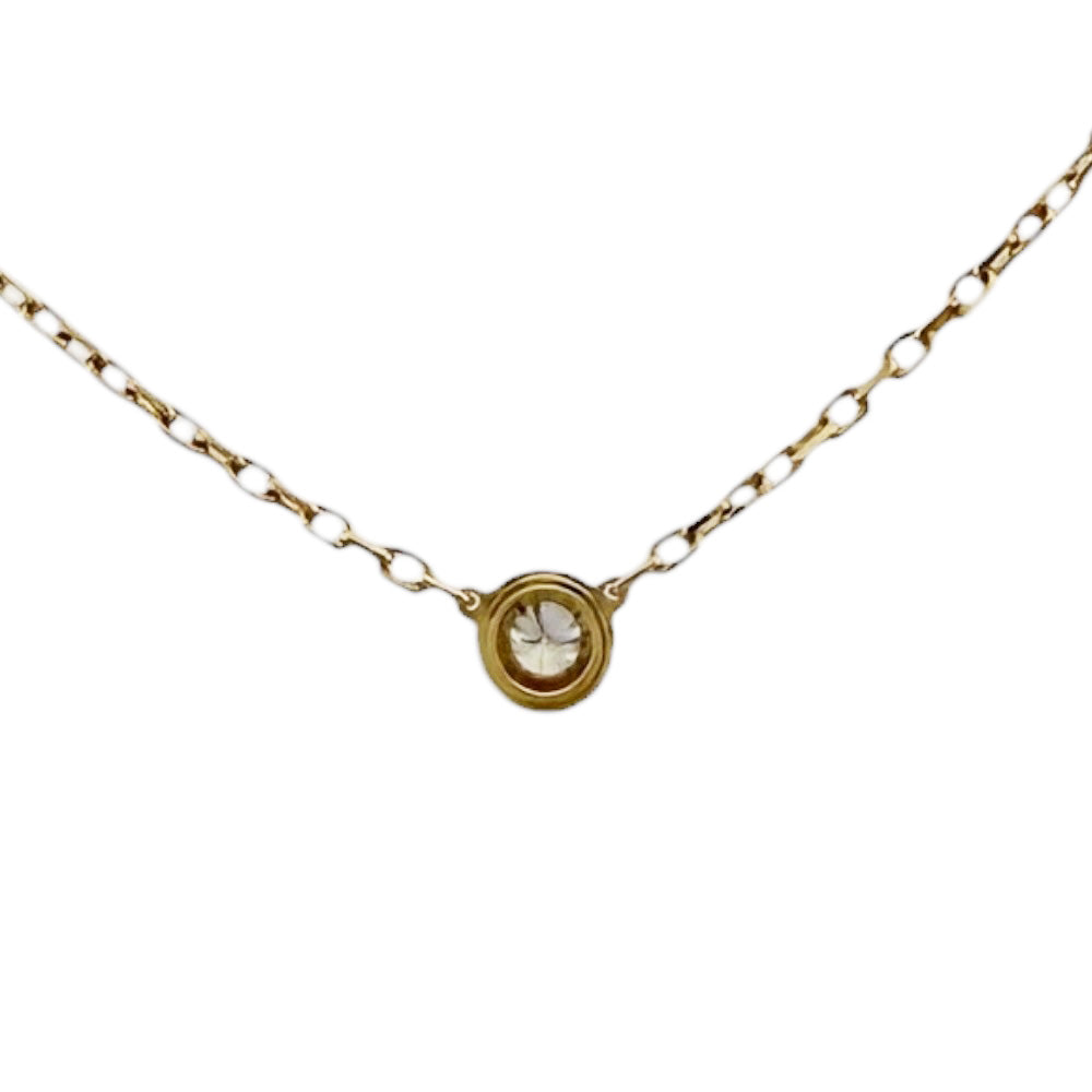 CARTIER カルティエ ダムール ディアマンレジェ 約0.09ct ネックレス