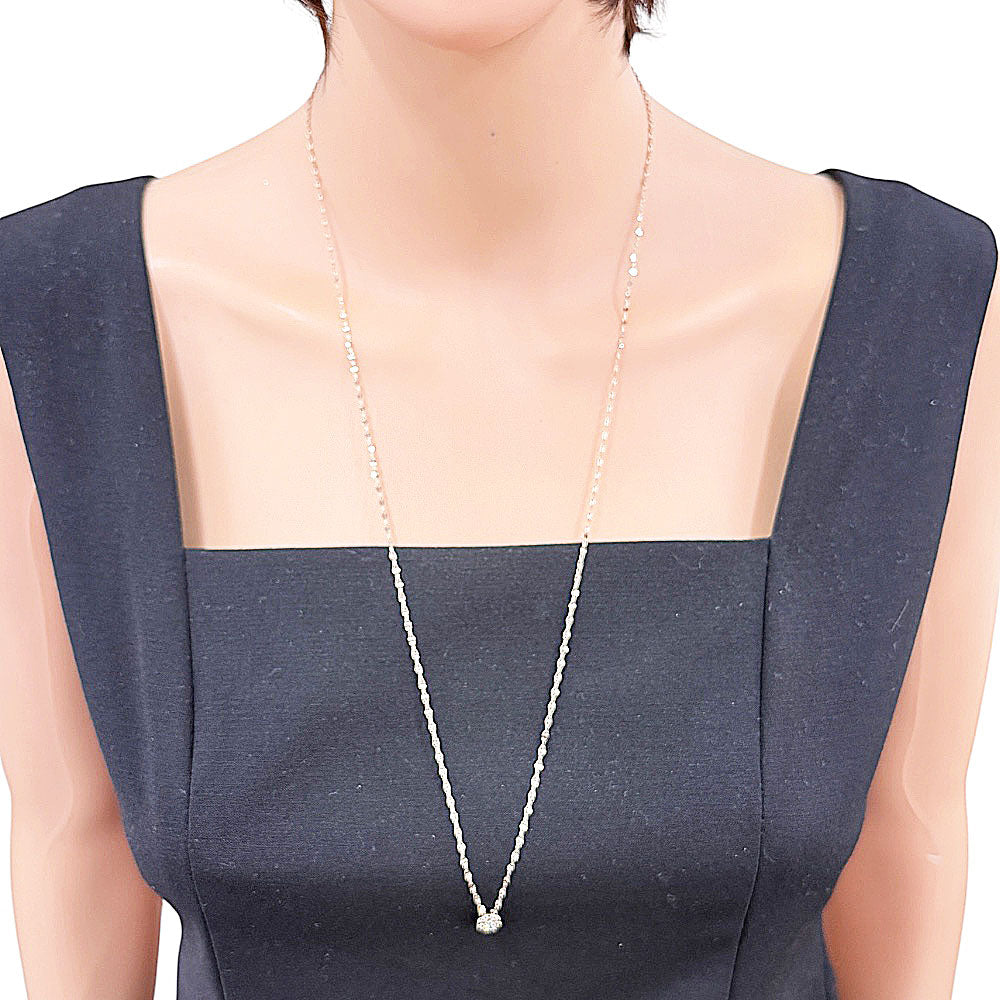 KASHIKEY Adamas Necklace 18K K18 Gold Diamond Ladies Used – 【公式