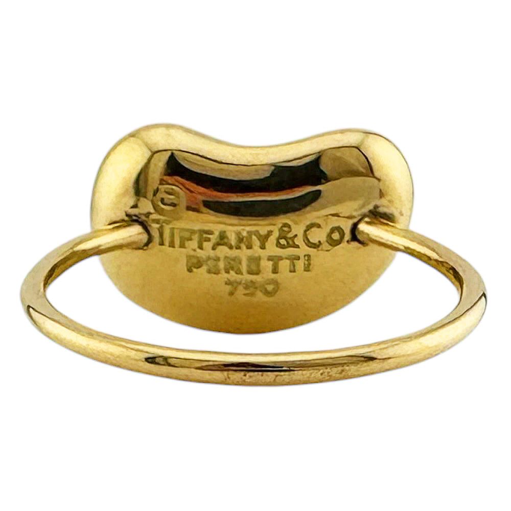 TIFFANY&Co. ティファニー ビーン リング 指輪 13号 18金 K18イエロー