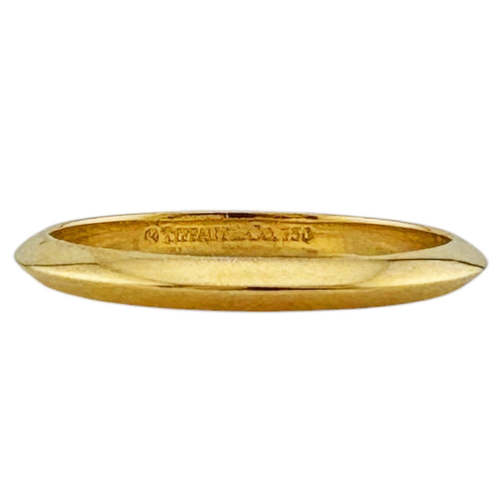 Tiffany&Co. ティファニー 750 K18 ナイフエッジリング TIFFANY&Co. ティファニー ナイフエッジ リング 指輪 11.5号 18金 K18