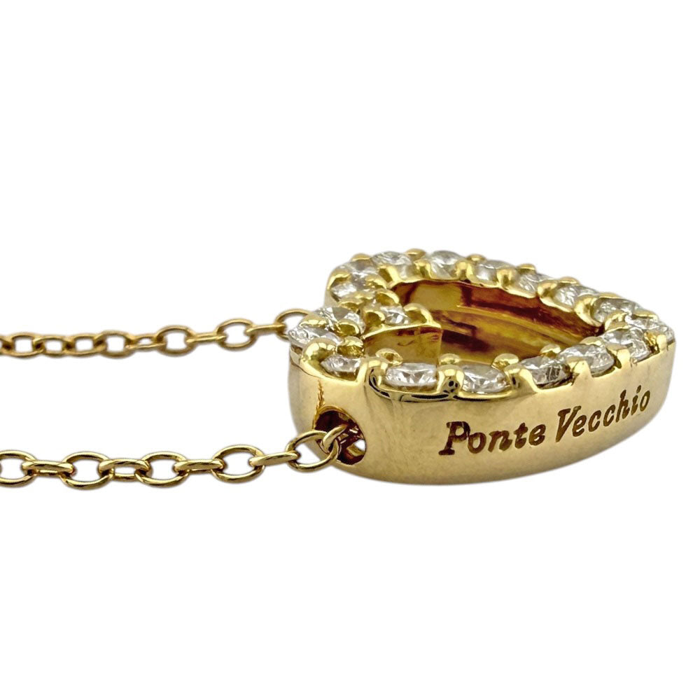 Ponte Vecchio ポンテヴェキオ ネックレス 18金 K18イエローゴールド