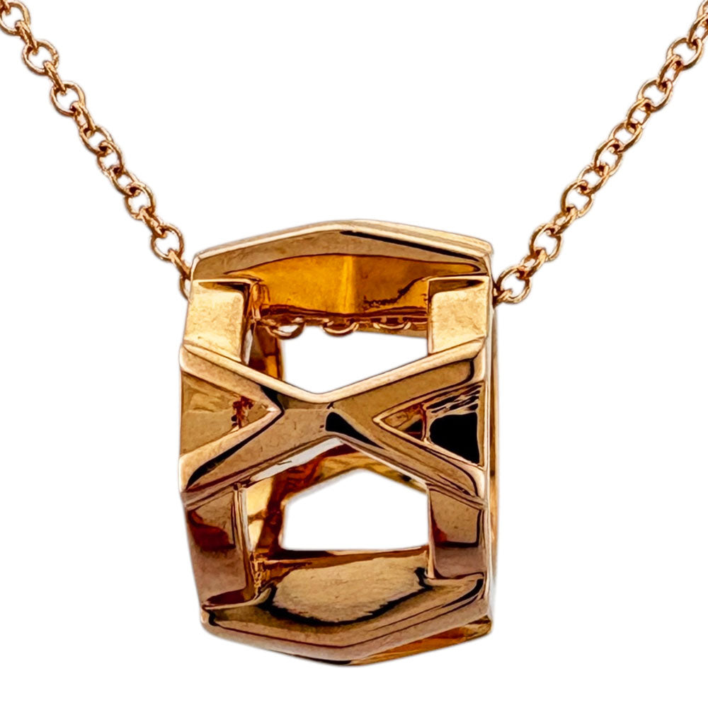 Tiffany & Co. オープンアトラスネックレス TIFFANY&Co. ティファニー アトラス Xオープン ネックレス 18金 K18